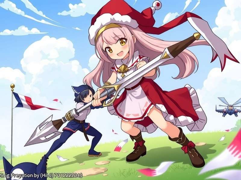 Intense Battle in Anise Royale Anise Royale Battle Scene